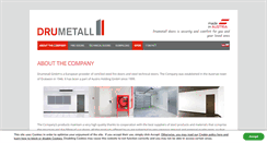 Desktop Screenshot of drumetall.com