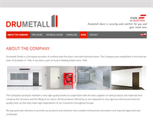 Tablet Screenshot of drumetall.com